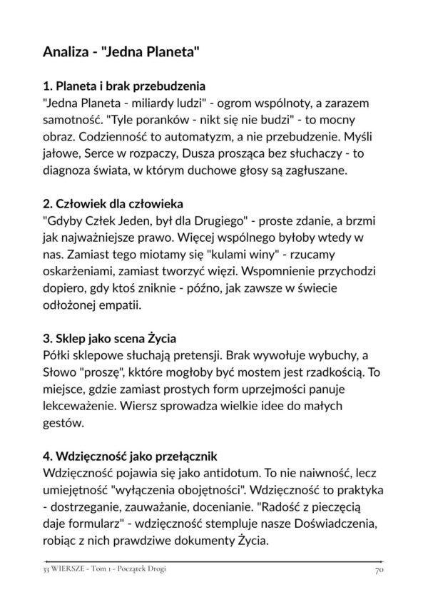 33 Wiersze - Tom 1 - Początek Drogi - obrazek 6