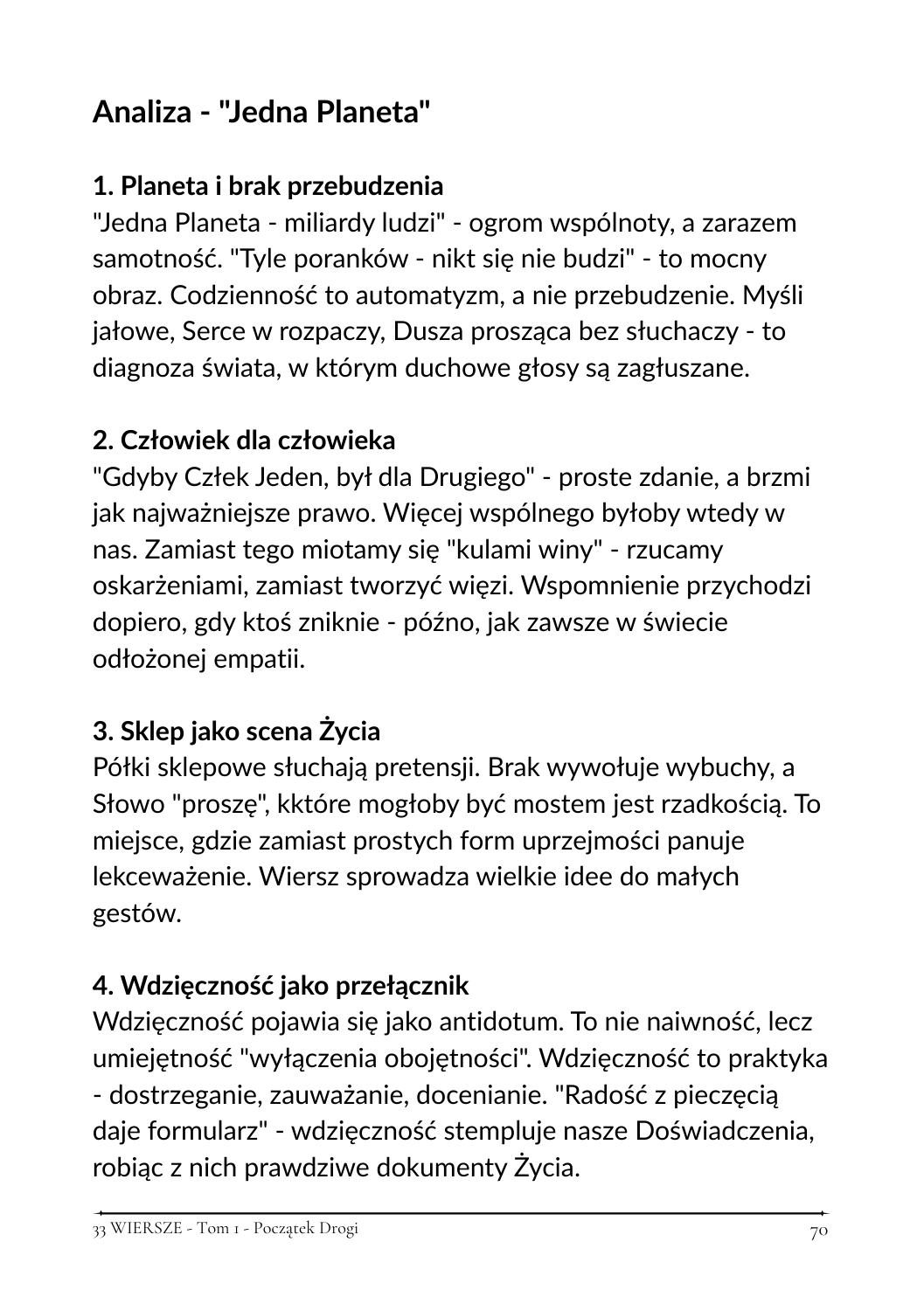 33 Wiersze - Tom 1 - Początek Drogi - obrazek 6