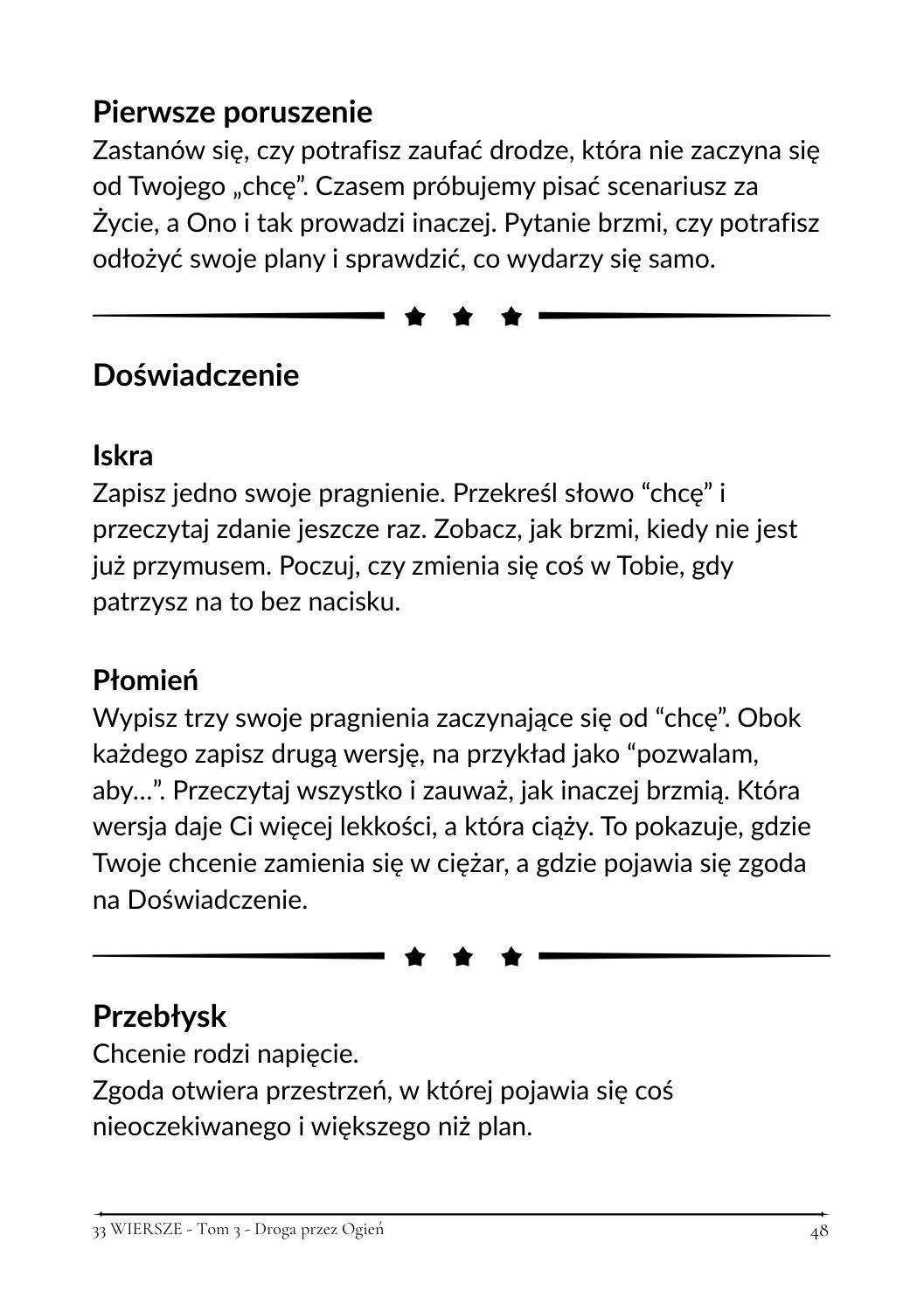 33 Wiersze - Tom 3 - Droga przez Ogień - obrazek 4