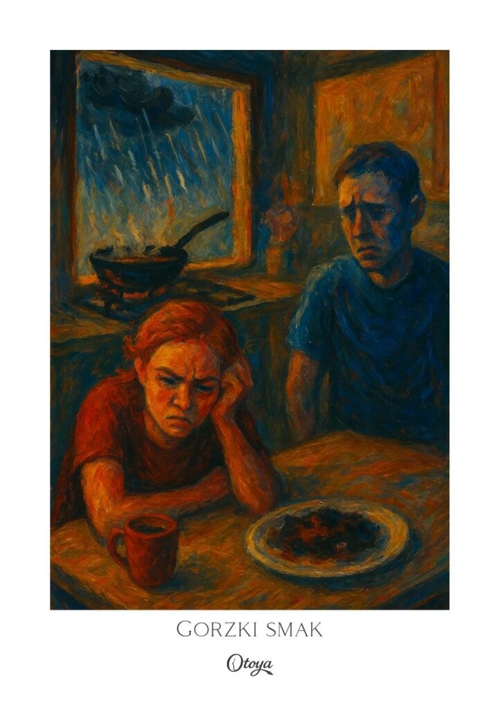 Wiersz Gorzki smak - Rozmowy z Emocjami - Wydawnictwo Otoya