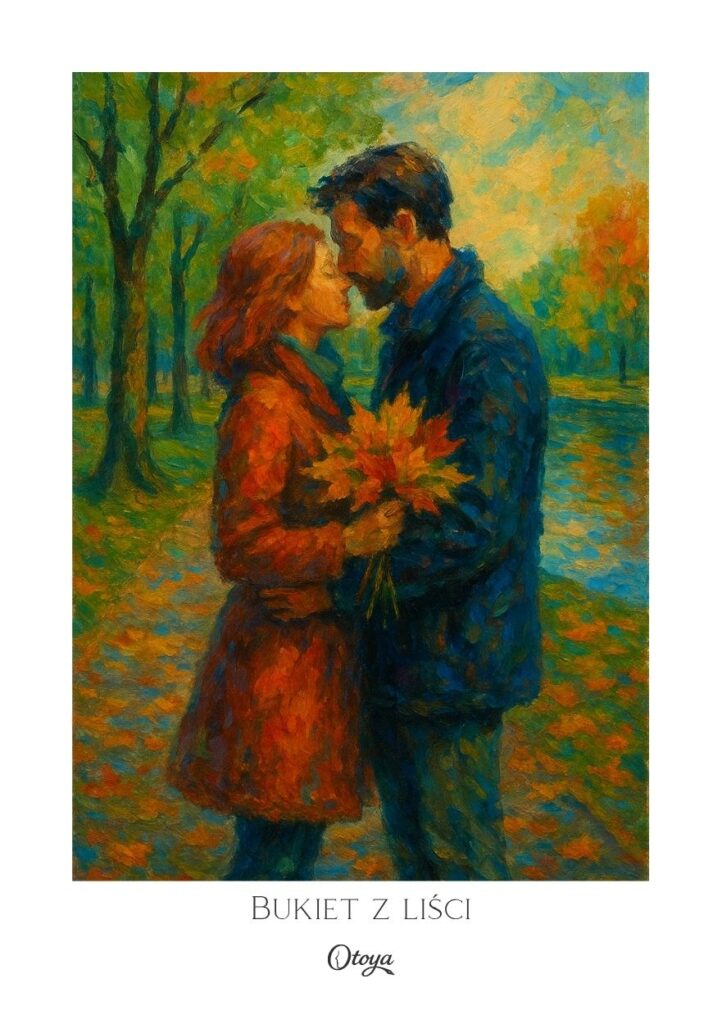 Wiersz Bukiet z liści - Rozmowy z Emocjami - Wydawnictwo Otoya