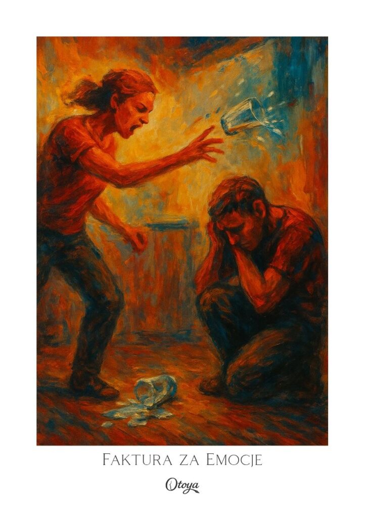 Wiersz Faktura za Emocje - Rozmowy z Emocjami - Wydawnictwo Otoya