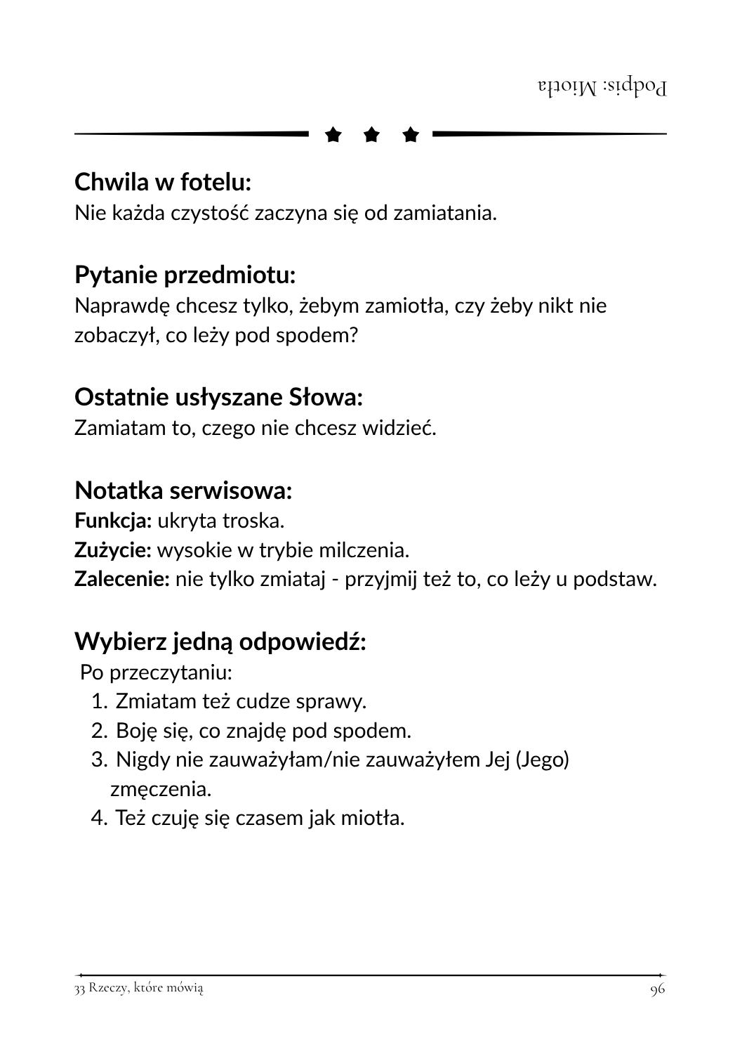 33 Rzeczy, które mówią - obrazek 4