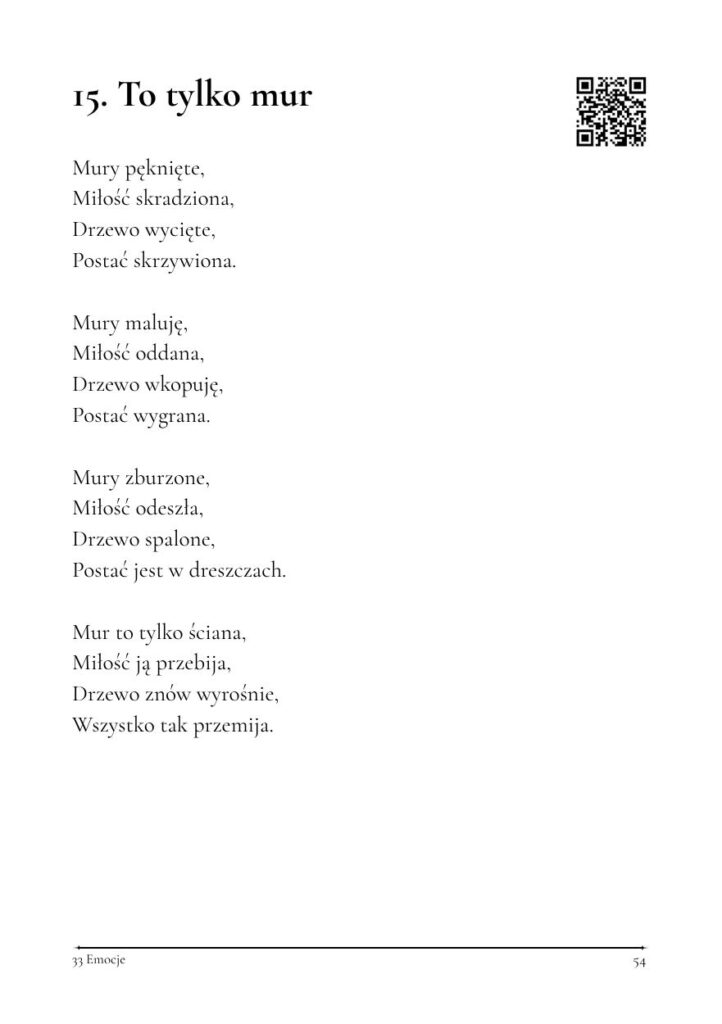 33 Emocje - 15 To tylko mur